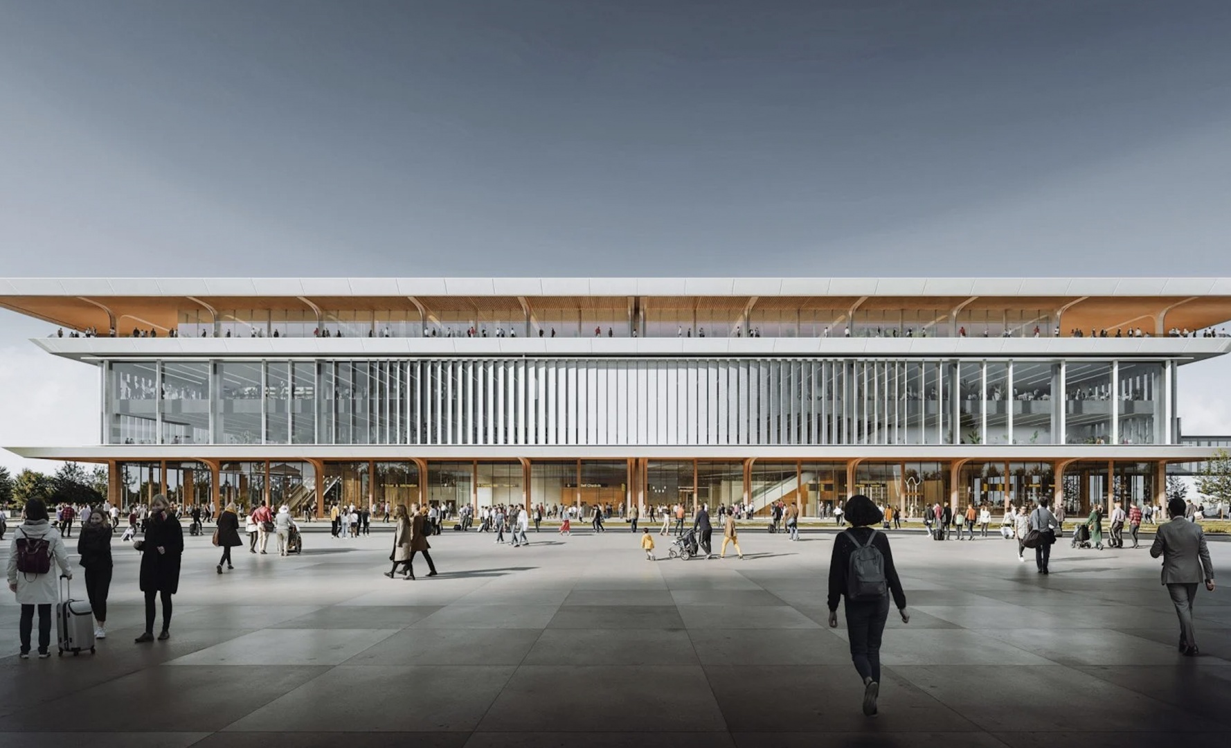 Zaha Hadid Architects превратят склад в Риге в паромный терминал