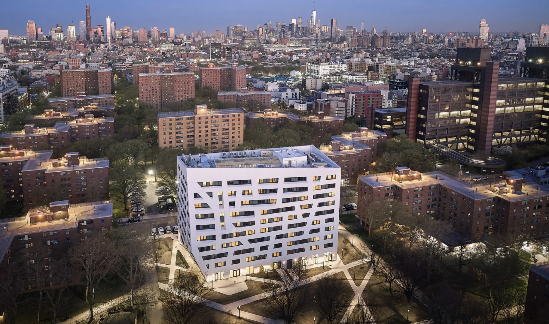 Комплекс социального жилья в Бруклине по проекту Studio Libeskind
