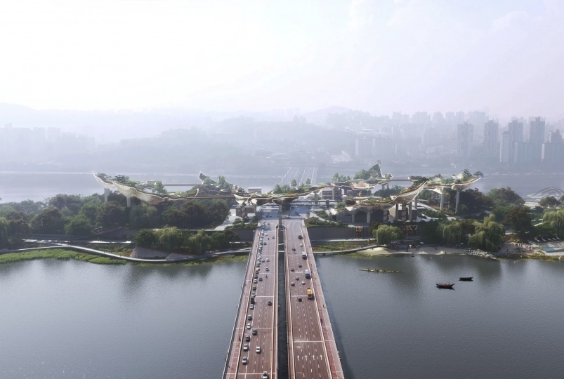 Heatherwick Studio превратит заброшенный остров в Сеуле в общественный парк