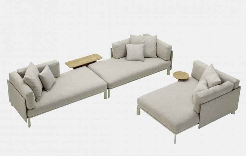 Vitra и Panter & Tourron создали гибкий и экологичный диван