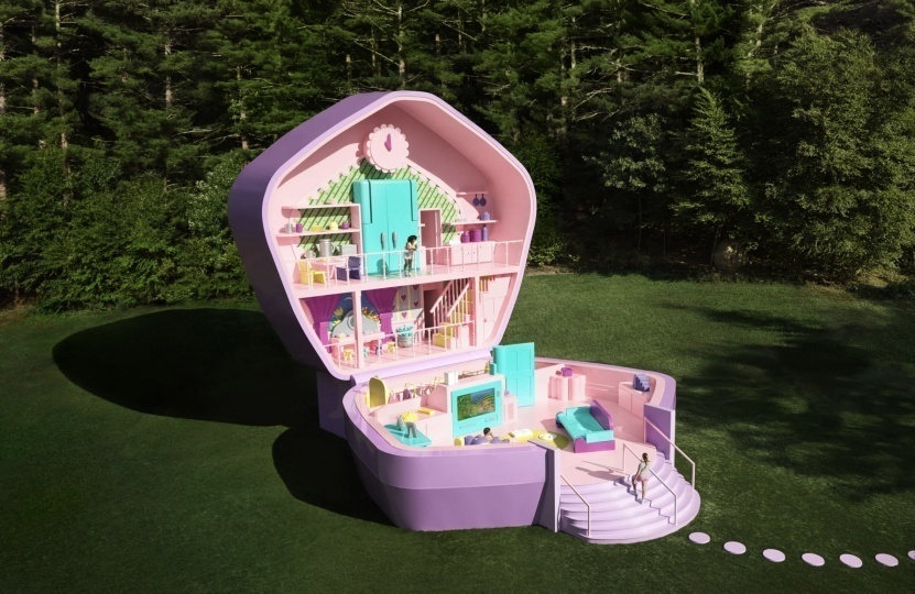 Апартаменты Airbnb в виде игрушки Polly Pocket