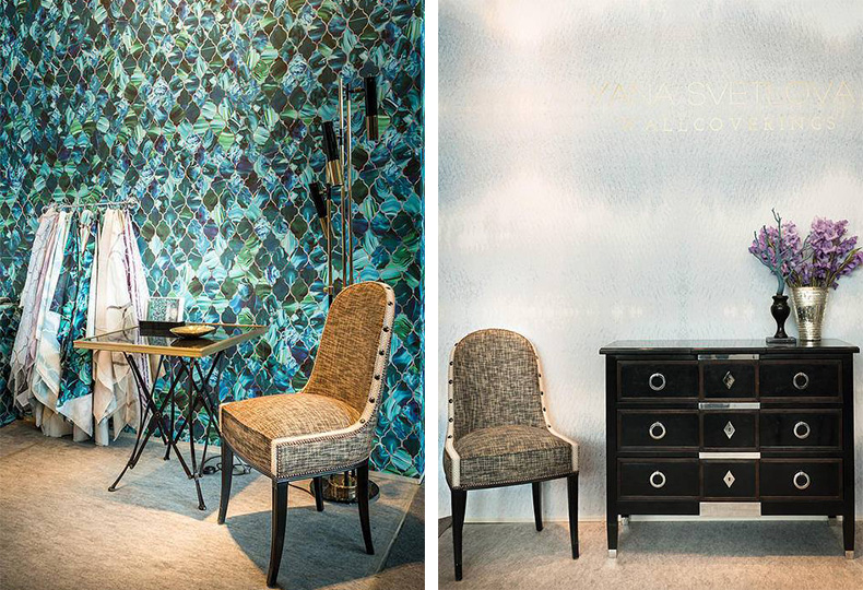 Стенд Yana Svetlova Wallcoverings на Maison & Objet