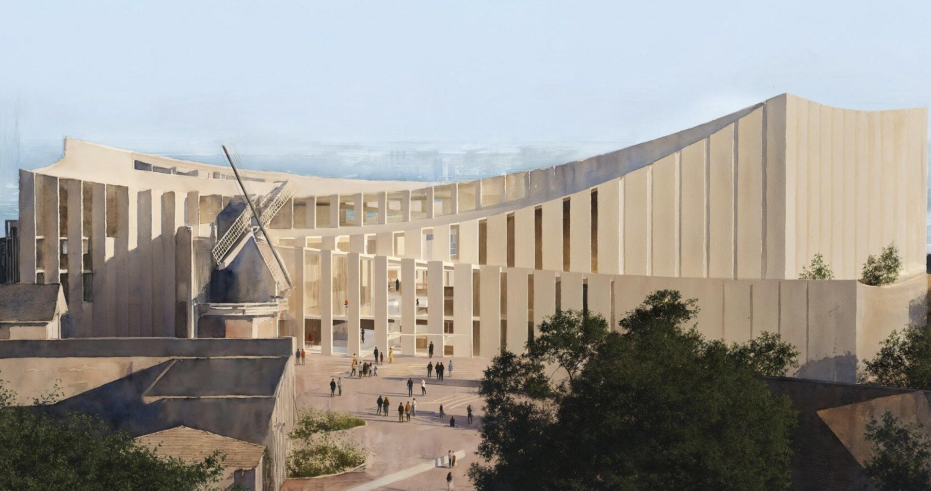 Benthem Crouwel Architects и Snøhetta построят культурный центр в Нидерландах Benthem Crouwel Architects и Snøhetta построят культурный центр в Нидерландах