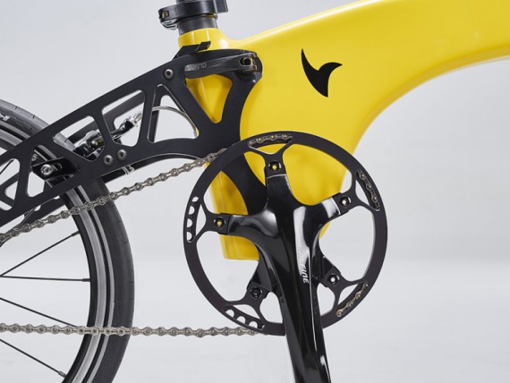 Дизайнеры стартапа Hummingbird Bike придумали ультралегкий велосипед