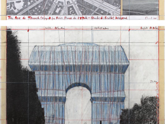 Христо Явашев обернет тканью Триумфальную арку в Париже