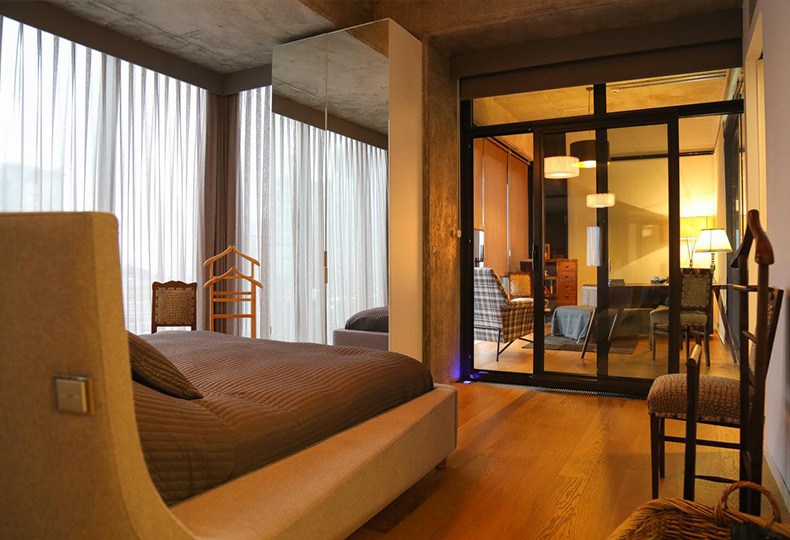 Дизайн квартиры 2+1 в стиле лофт в ЖК Levent LOFT в Стамбуле. Дизайн и фото от VAA Real Estate