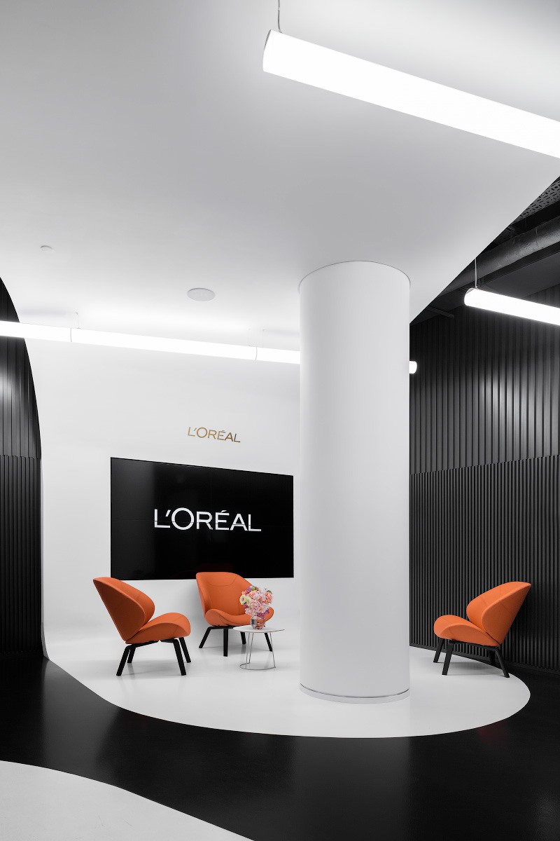 Новый офис компании L’Oréal в Москве – проект IND Architects