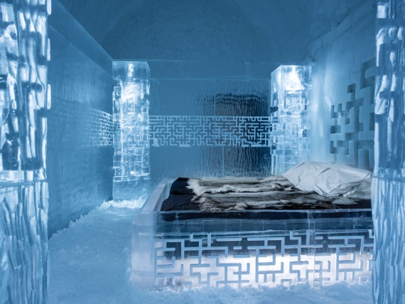 В Лапландии открыли первый круглогодичный ледяной отель Icehotel 365