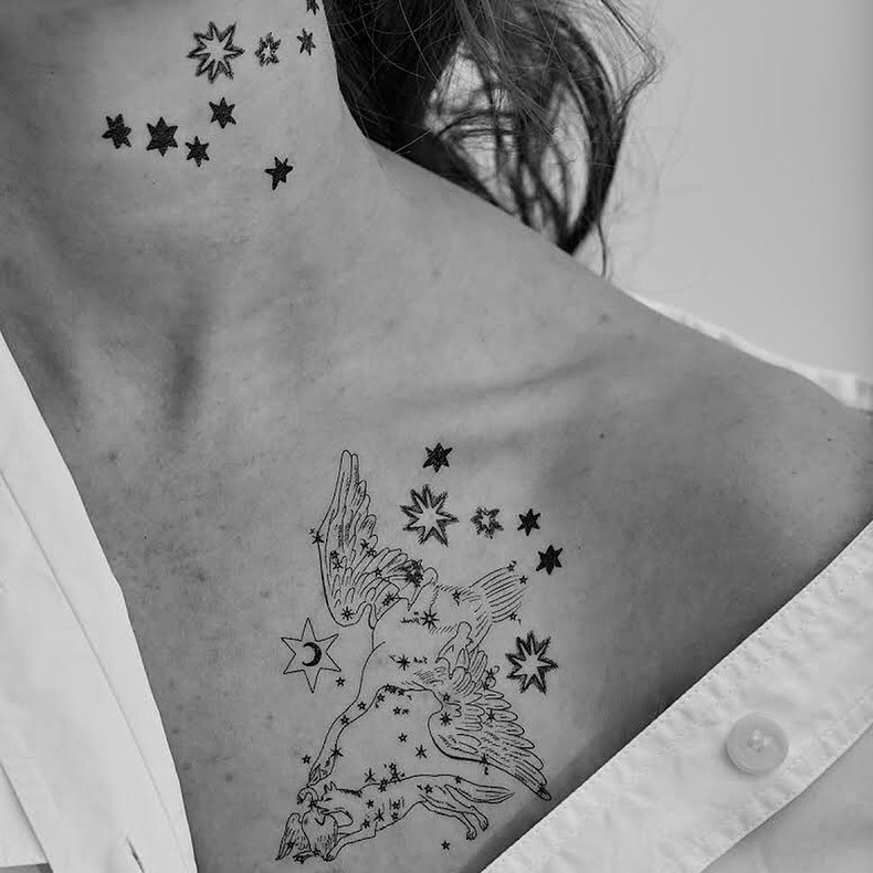 Переводные татуировки The Constellation от Ани Моховой