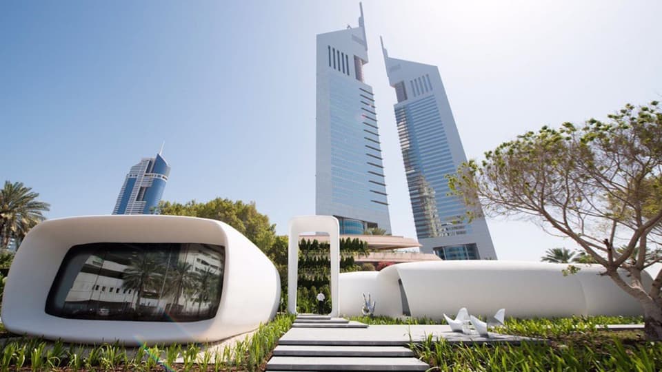 Напечатанный офис Dubai Future Foundation (фото: Goverment of Dubai)