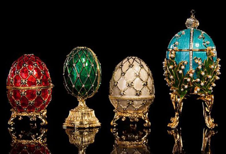 Коллекция яиц Фаберже из музея В. Вексельберга