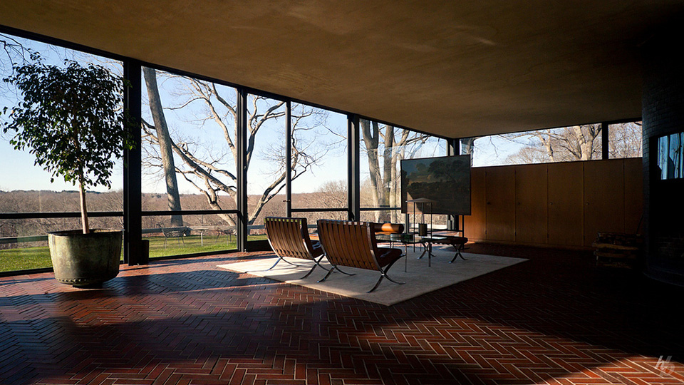 Glass House / Philip Johnson