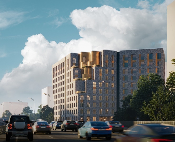 GAFA Architects построят отель в Москве с необычным скульптурным фасадом