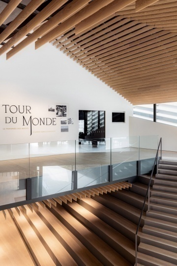 Кенго Кума построил новое крыло музея Альбера Кана в Париже